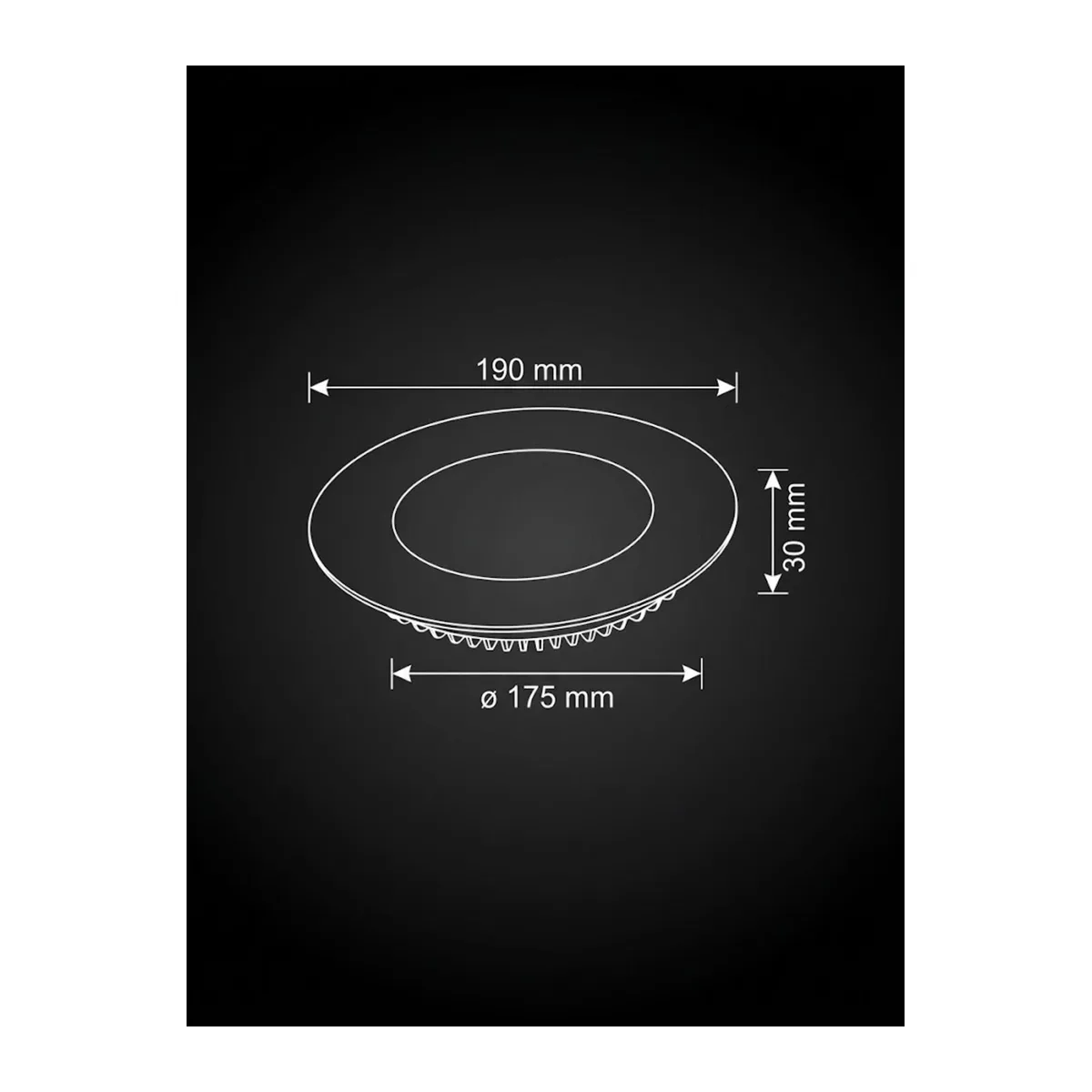15W LED PANEL 6500K BEYAZ 50.000 SAAT KULLANIM ÖMRÜ (AP01-01530-T) - Görsel 2