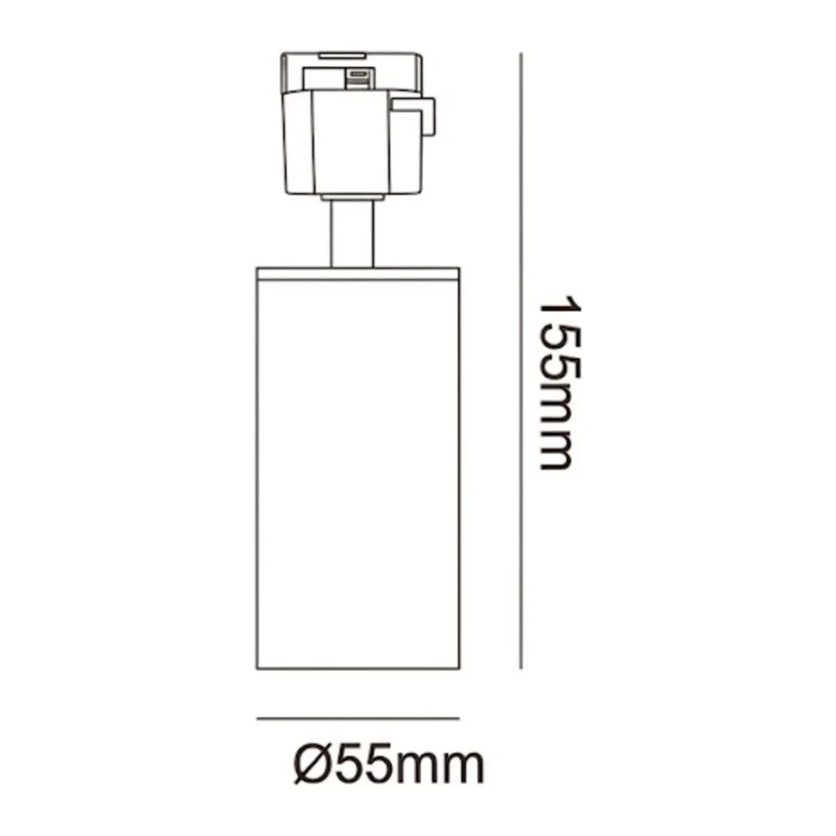 Beyaz Hareketli GU10 Spot Aydınlatma – 7W LED Uyumlu Modern İç Mekan Spot - Görsel 2