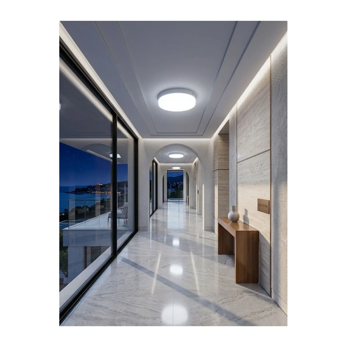 Sıva Üstü 24W 6500K BEYAZ Çerçevesiz LED Panel 5 ADET