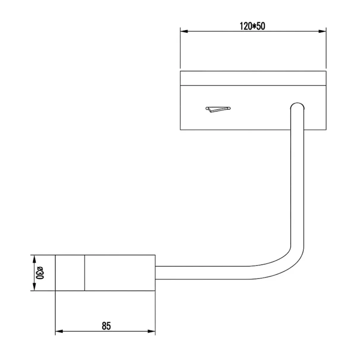LW504 S&A Siyah Altın LED Sarkıt – 5W 3000K Günışığı Modern Dekoratif Aydınlatma - Görsel 2