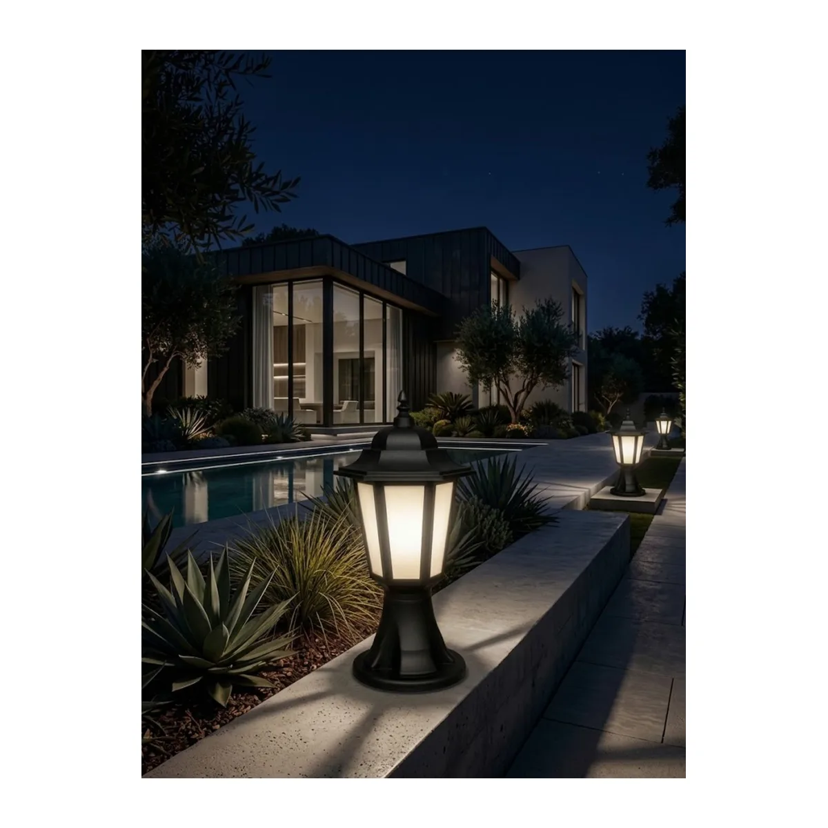 PC Bahçe Armatürü – Şık ve Dayanıklı Dış Mekan Aydınlatma