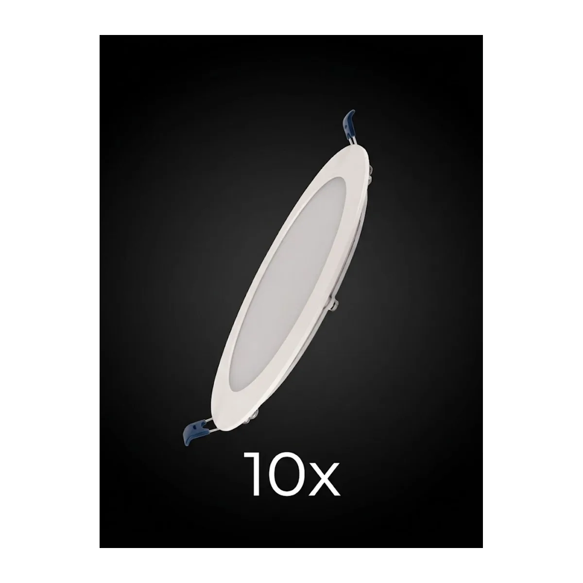 9W LED PANEL 3000K GÜNIŞIĞI 50.000 SAAT KULLANIM ÖMRÜ 10 ADET