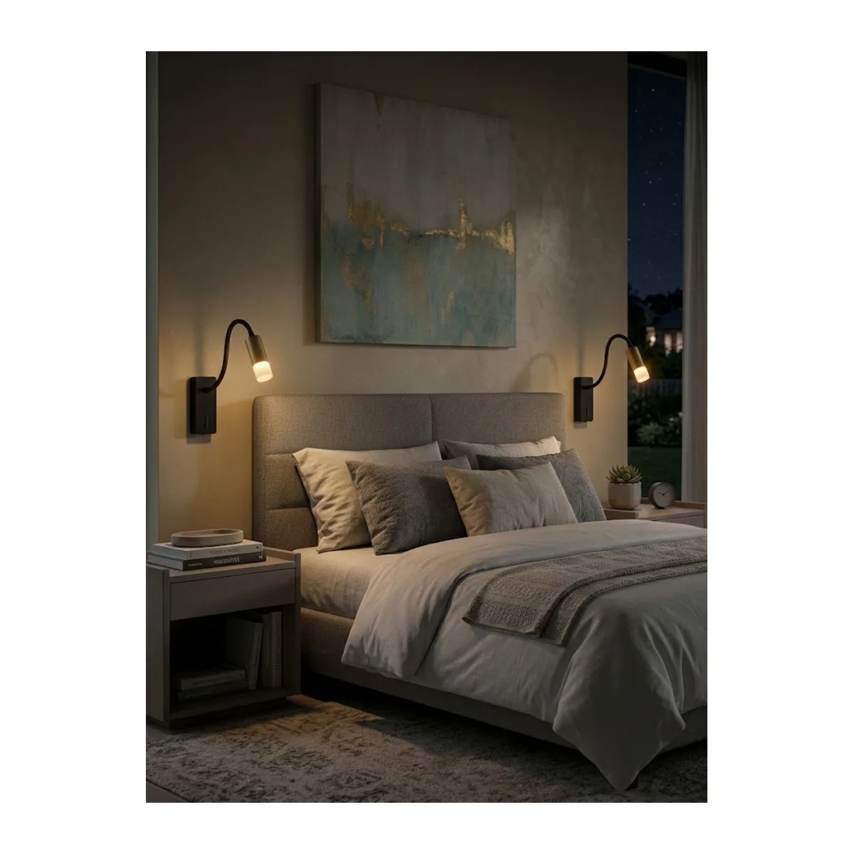 LW504 S&A Siyah Altın LED Sarkıt – 5W 3000K Günışığı Modern Dekoratif Aydınlatma