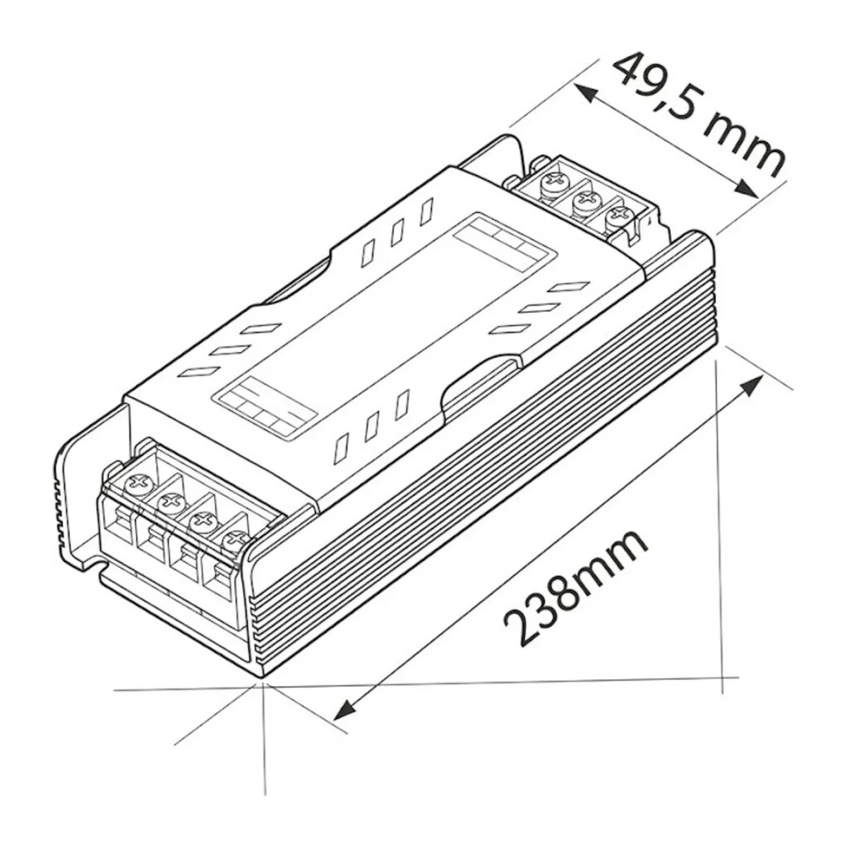 12V 30 Amper LED Trafosu 5 ADET - Görsel 2